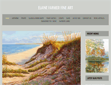 Tablet Screenshot of elainefarmer.com